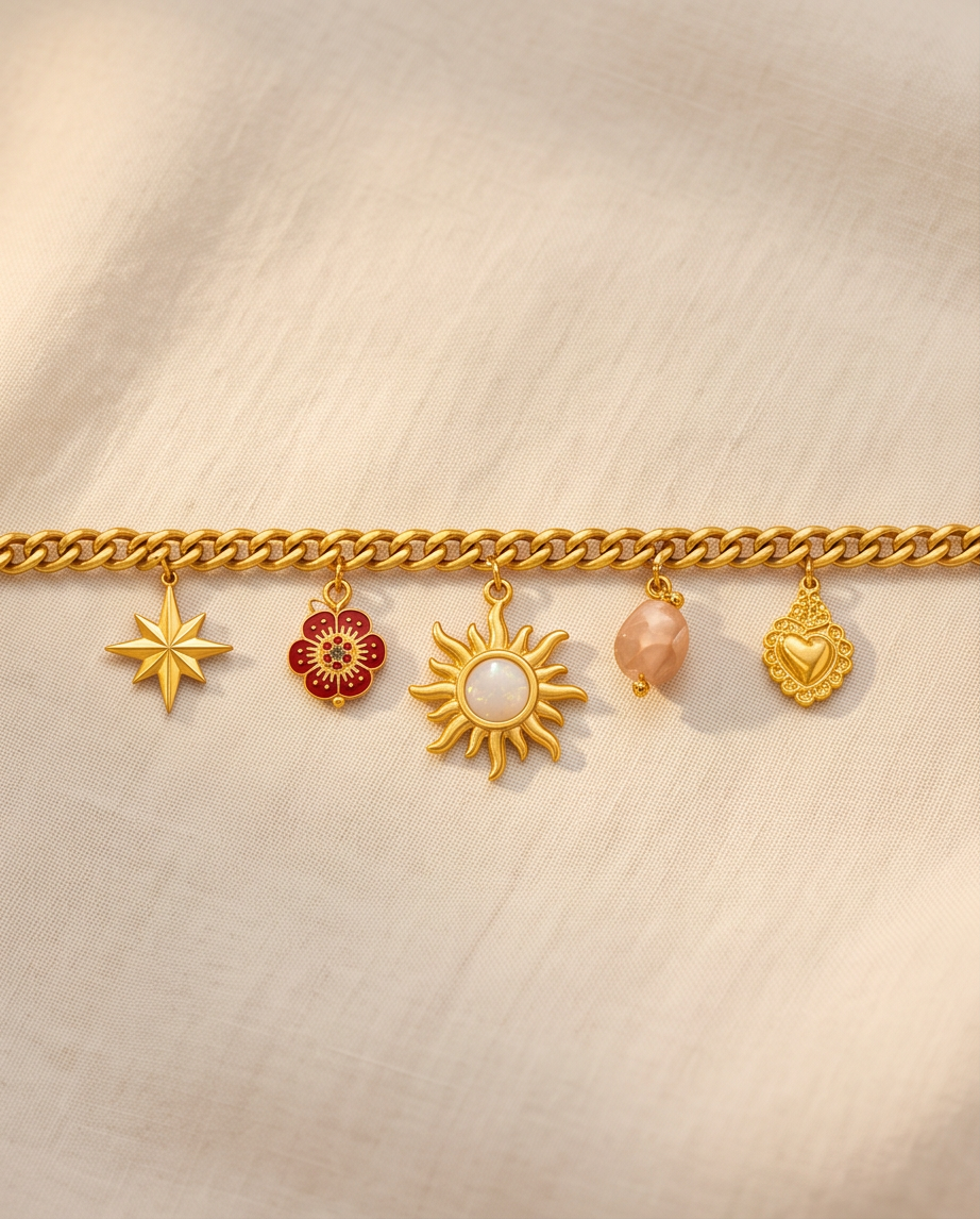 Bracelet Charm’s Éclat d’Aurore