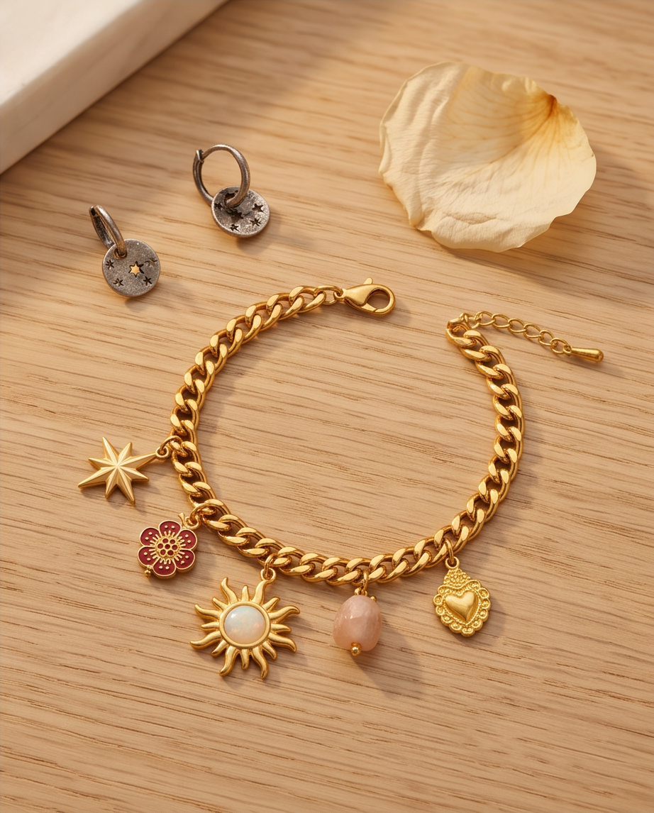 Bracelet Charm’s Éclat d’Aurore