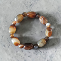 Bracelet en agate naturelle - Harmonie & ancrage