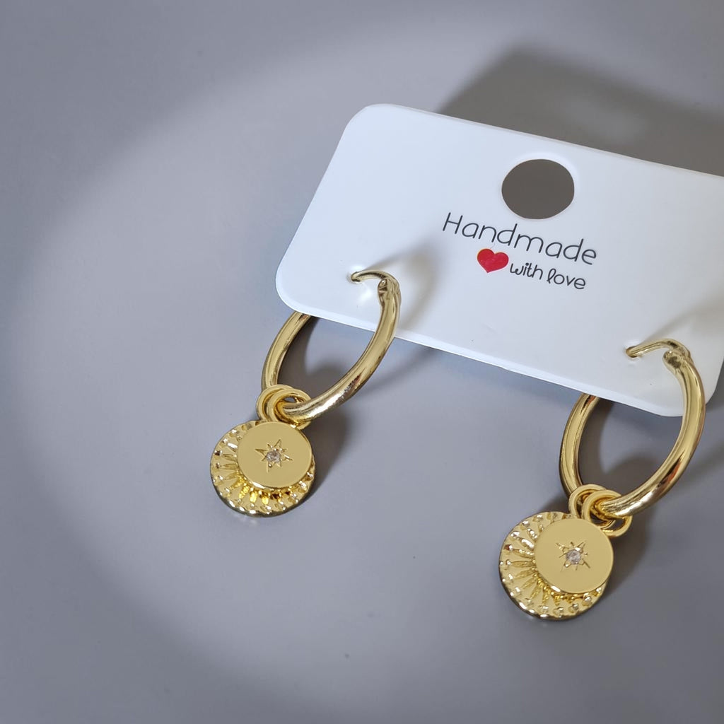 Boucles “Éclat Solaire”