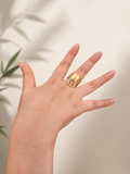 Bague “Arbre de Vie” dorée